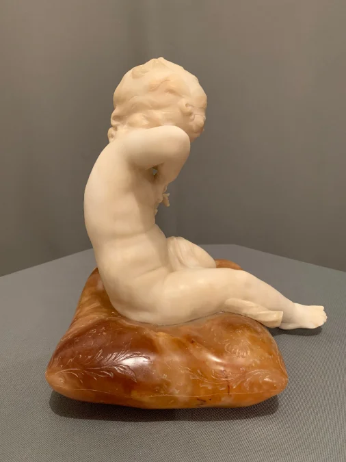 Sculpture en Marbre  de Carrare – Alberto Saccardi – (1883-1956)