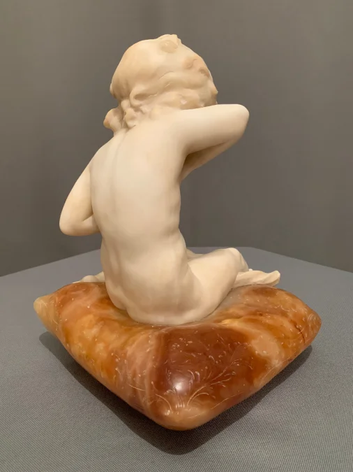 Sculpture en Marbre  de Carrare – Alberto Saccardi – (1883-1956)