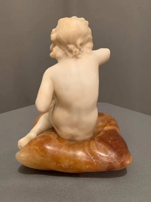 Sculpture en Marbre  de Carrare – Alberto Saccardi – (1883-1956)
