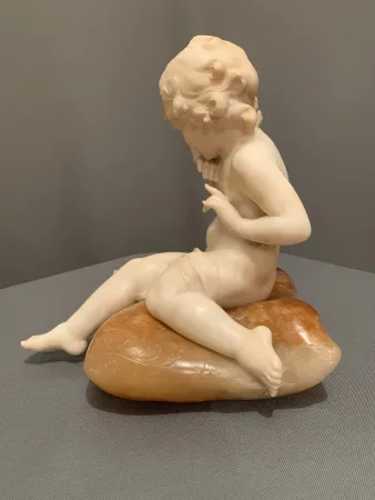 Sculpture en Marbre  de Carrare – Alberto Saccardi – (1883-1956)