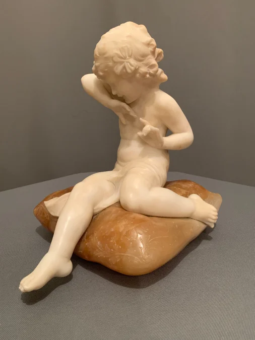 Sculpture en Marbre  de Carrare – Alberto Saccardi – (1883-1956)