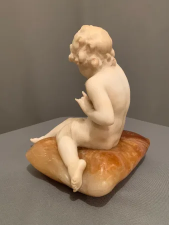 Sculpture en Marbre  de Carrare – Alberto Saccardi – (1883-1956)