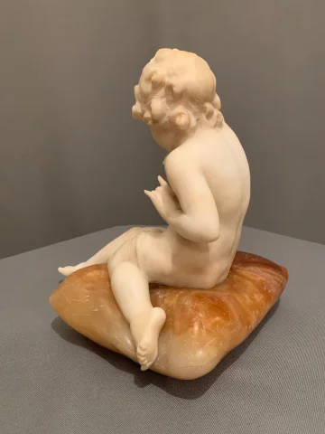 Sculpture en Marbre  de Carrare – Alberto Saccardi – (1883-1956)