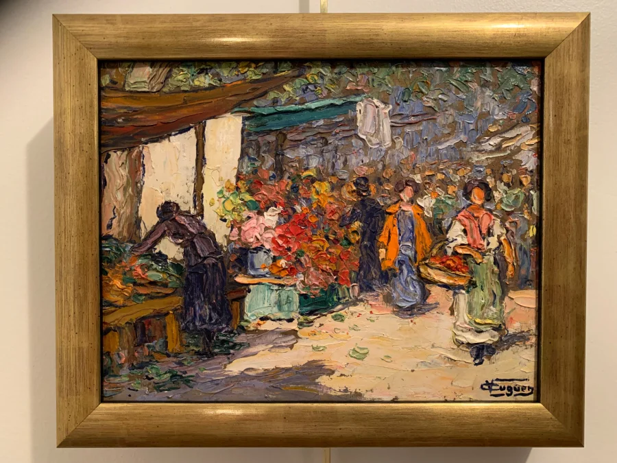 OIL ON CARDBOARD by CUGEN