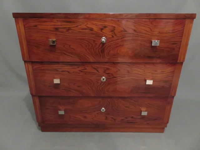 ART DECO PERIOD  CHEST OF DRAWERS