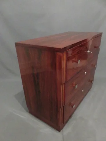 ART DECO PERIOD  CHEST OF DRAWERS