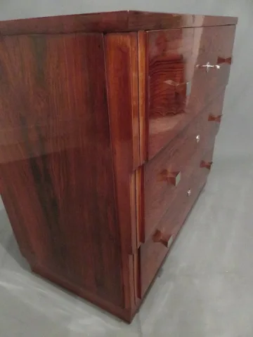 ART DECO PERIOD  CHEST OF DRAWERS