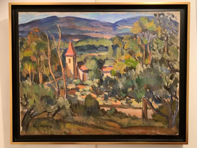 Village Provençal. Fély-Mouttet (1893-1953).