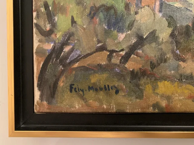 Village Provençal. Fély-Mouttet (1893-1953).