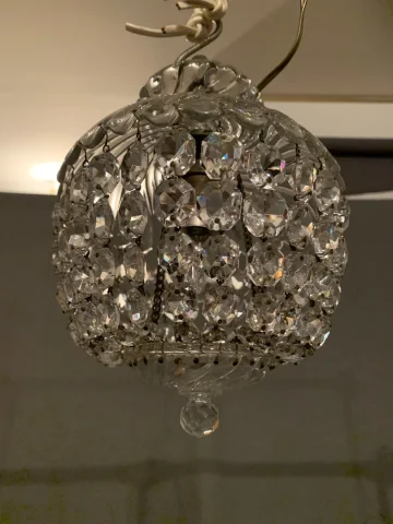 Lustre Cristal de Baccarat Modèle Bambou