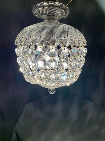 Lustre Cristal de Baccarat Modèle Bambou