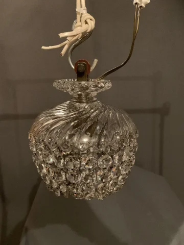 Lustre Cristal de Baccarat Modèle Bambou