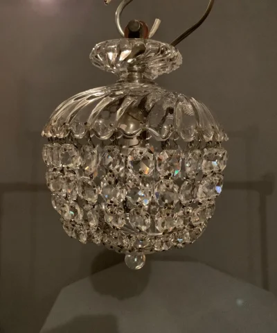 Lustre Cristal de Baccarat Modèle Bambou