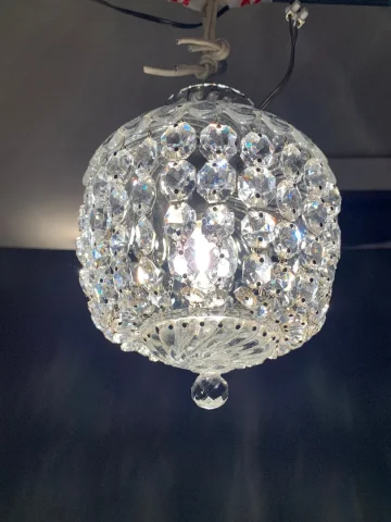 Lustre Cristal de Baccarat Modèle Bambou