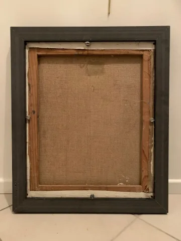 Öl auf Leinwand aus dem 20. Jahrhundert, signiert FARISCHON