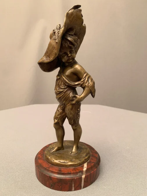 BRONZESKULPTUR von LOUIS KLEY