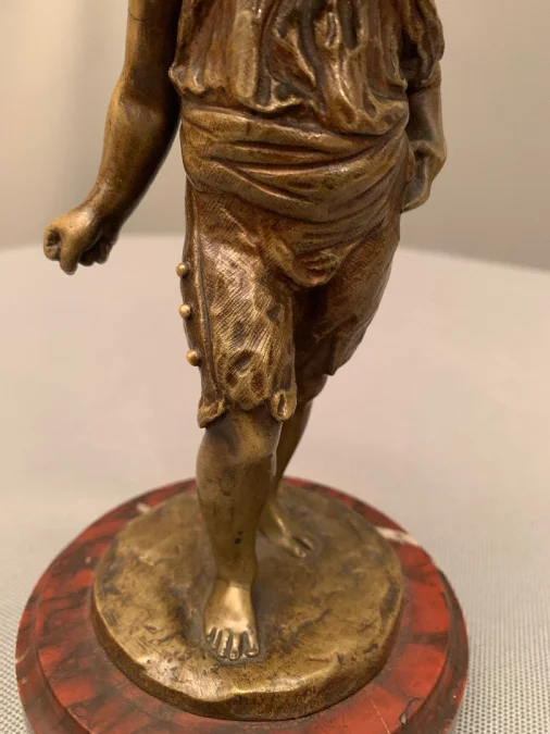 BRONZESKULPTUR von LOUIS KLEY