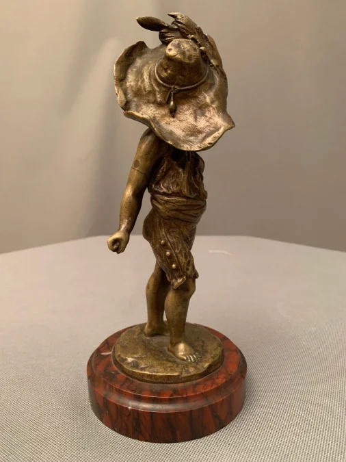 BRONZESKULPTUR von LOUIS KLEY