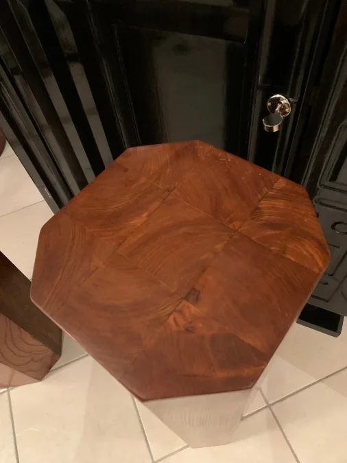 PAR DE COLUMNAS DE MADERA