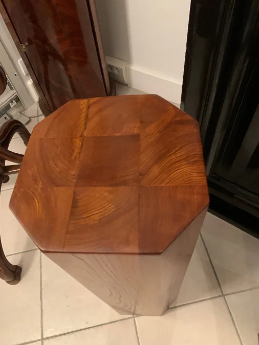 PAR DE COLUMNAS DE MADERA