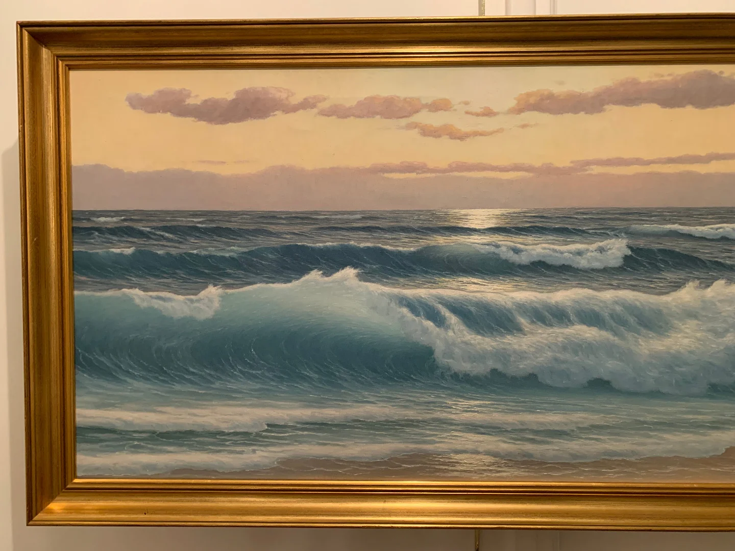 ÓLEO SOBRE LIENZO firmado ED MANDON