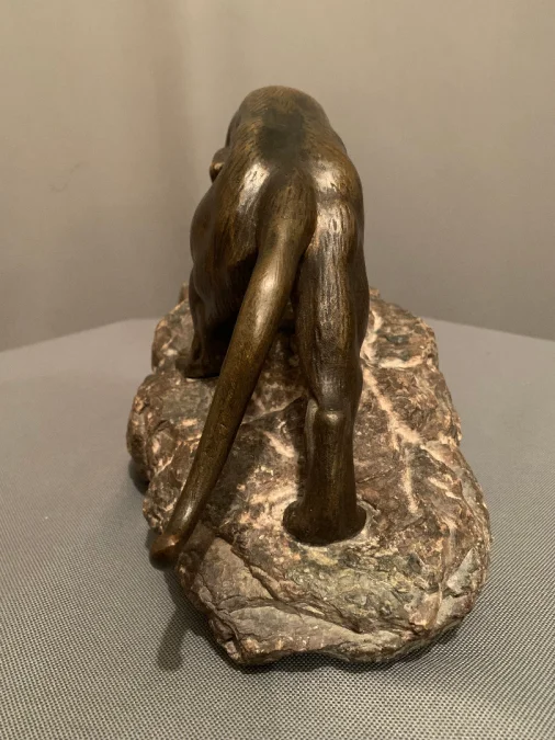 Tigre En Bronze De « James ANDREY » (XIXéme-XXéme siècle)