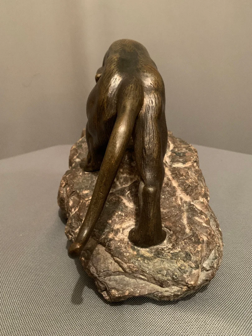 Tigre En Bronze De « James ANDREY » (XIXéme-XXéme siècle)