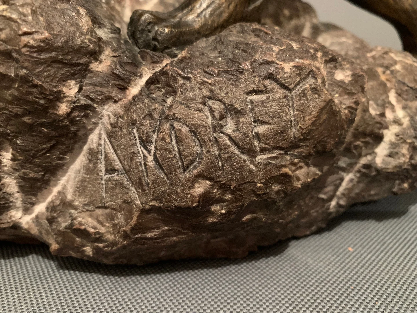 Tigre En Bronze De « James ANDREY » (XIXéme-XXéme siècle)