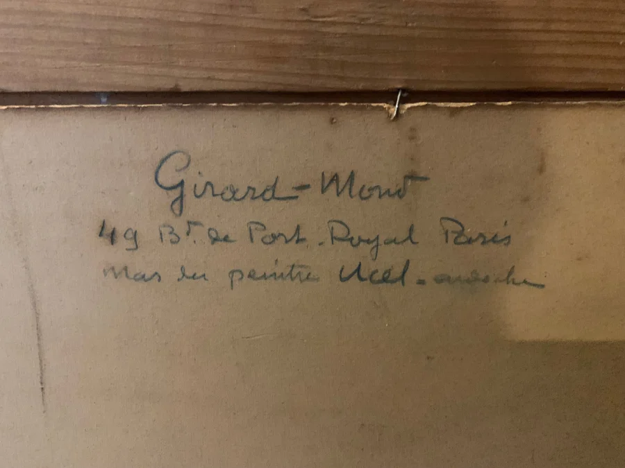 Marine – Marseille - Girard Mond (1892-1980)