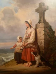 ÖL AUF LEINWAND, zugeschrieben an AUGUSTE DELACROIX