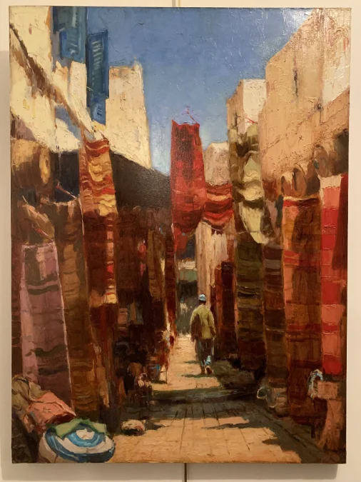 Les Tapis à ESSAOUIRA – Stéphane JAVIER (né en  1963 )
