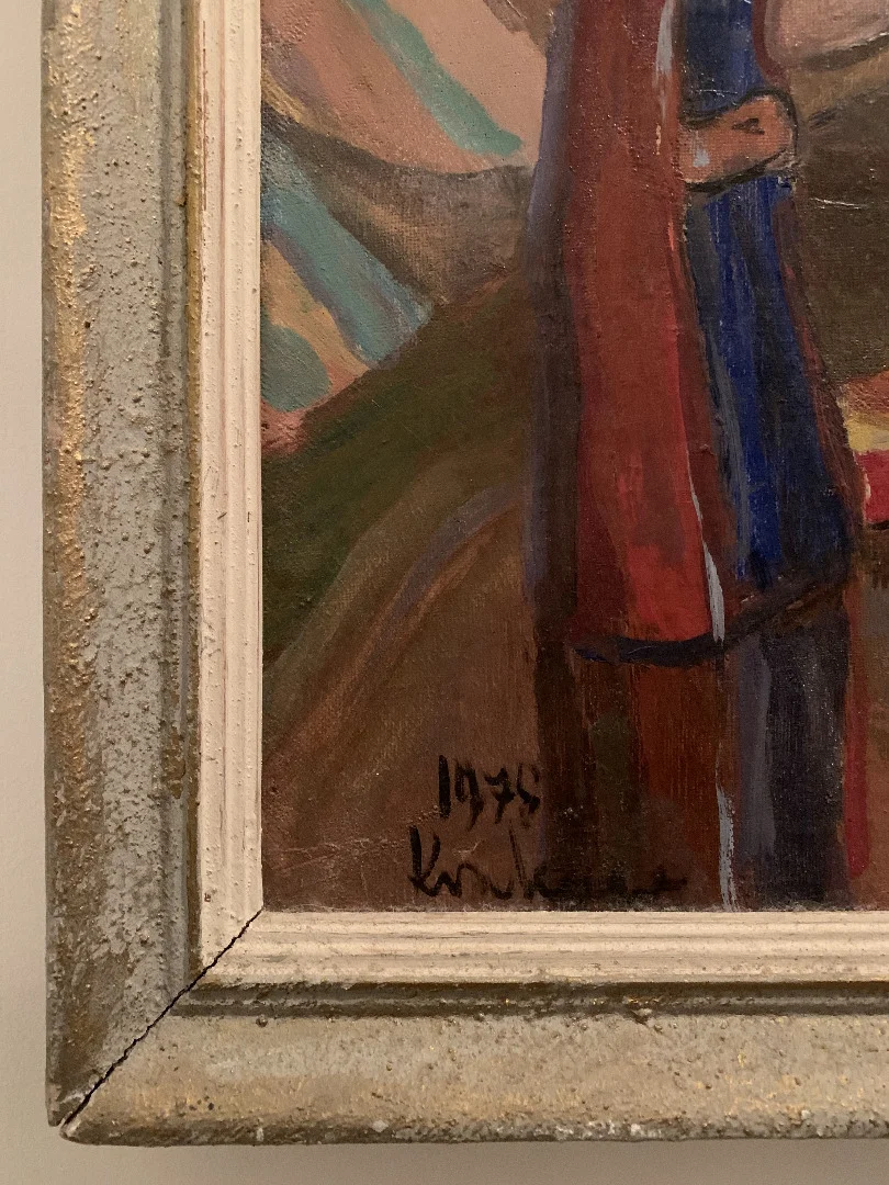 OIL ON CANVAS