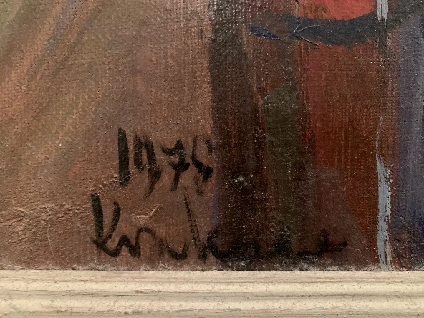 OIL ON CANVAS