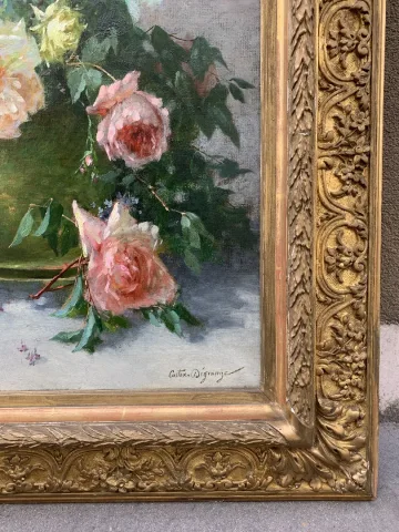 « Bouquet de Fleurs » – Adolphe Louis CASTEX DEGRANGE (1840-1918)
