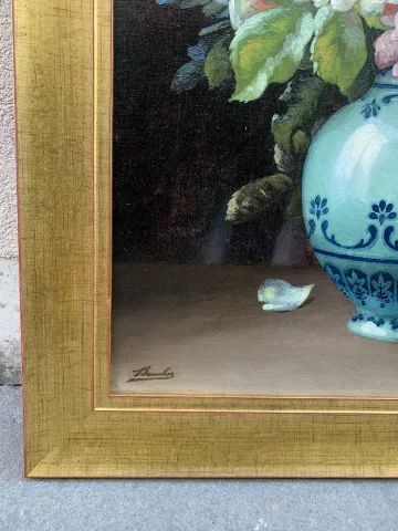 Fleurs – « Guillaume BOUCHER » XIX ème.