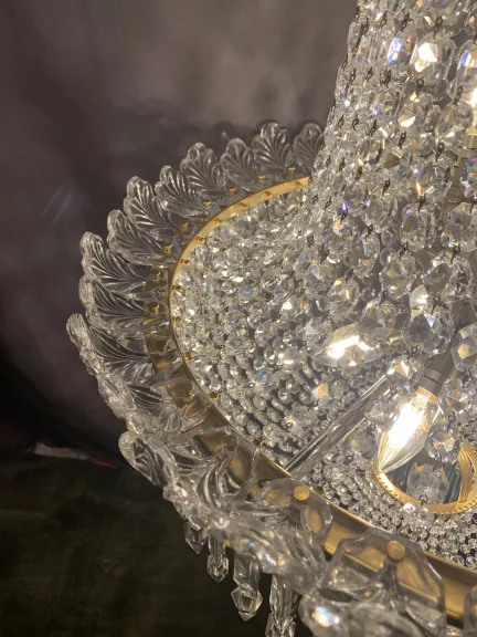 Lustre Montgolfière « Baccarat » — Excellent état