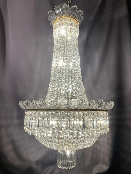 Lustre Montgolfière « Baccarat » — Excellent état