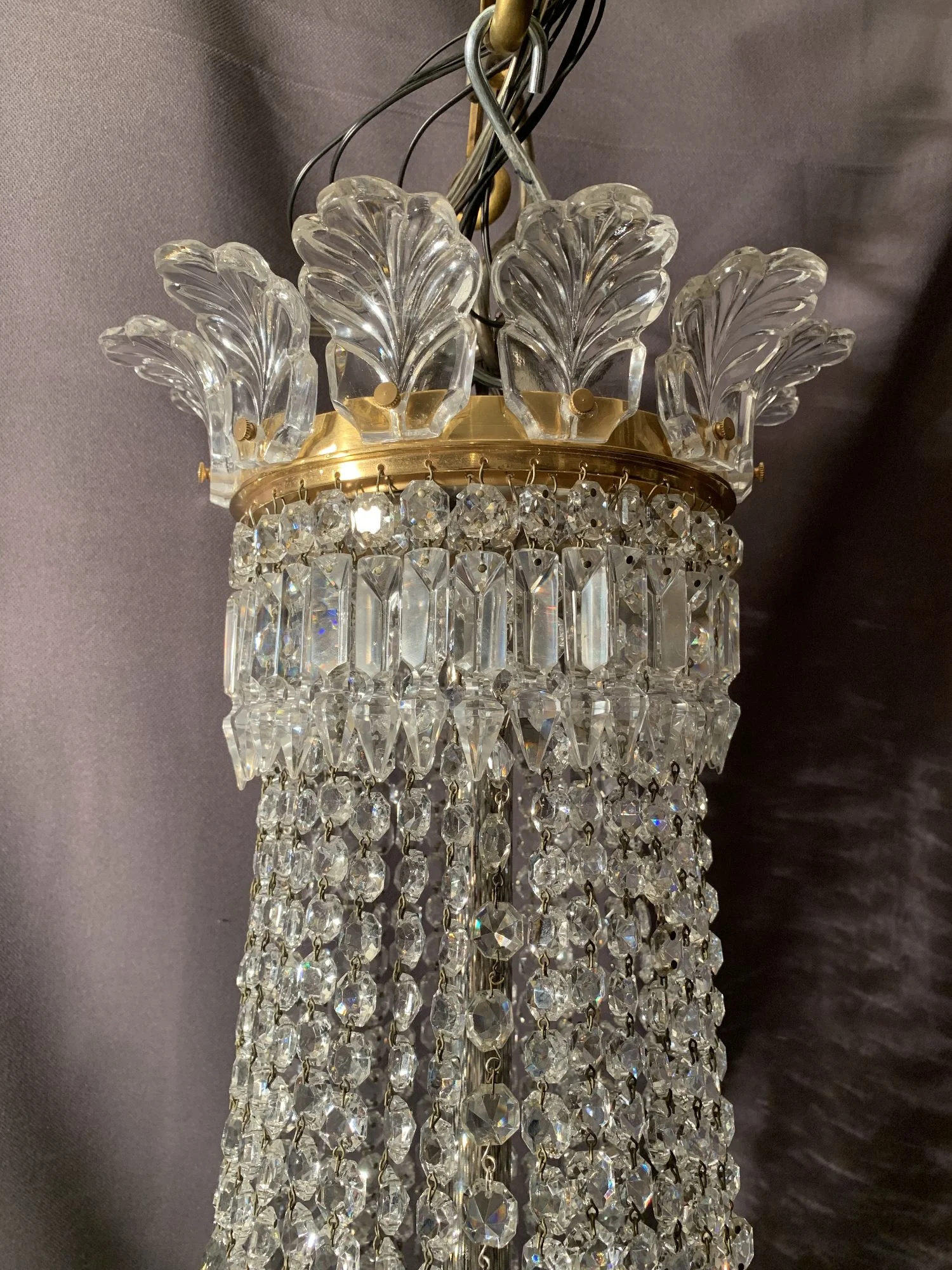 Lustre Montgolfière « Baccarat » — Excellent état