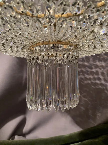Lustre Montgolfière « Baccarat » — Excellent état