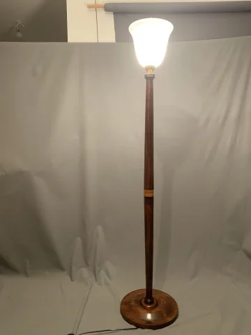 Lámpara de pie Art Déco — Excelente estado