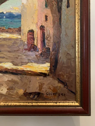 « CORSE » Emile OSIETZKI – (1880 – 1954) — Zeer goede staat