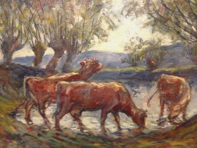 ÖL AUF PANEL VON MARCELLE BOTTON (1900-1982)