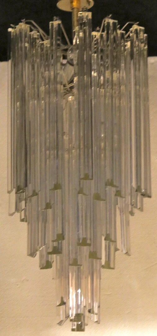 1950/70′ Lustre Venini 60 Cristaux