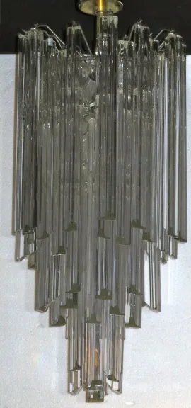 1950/70′ Lustre Venini 60 Cristaux