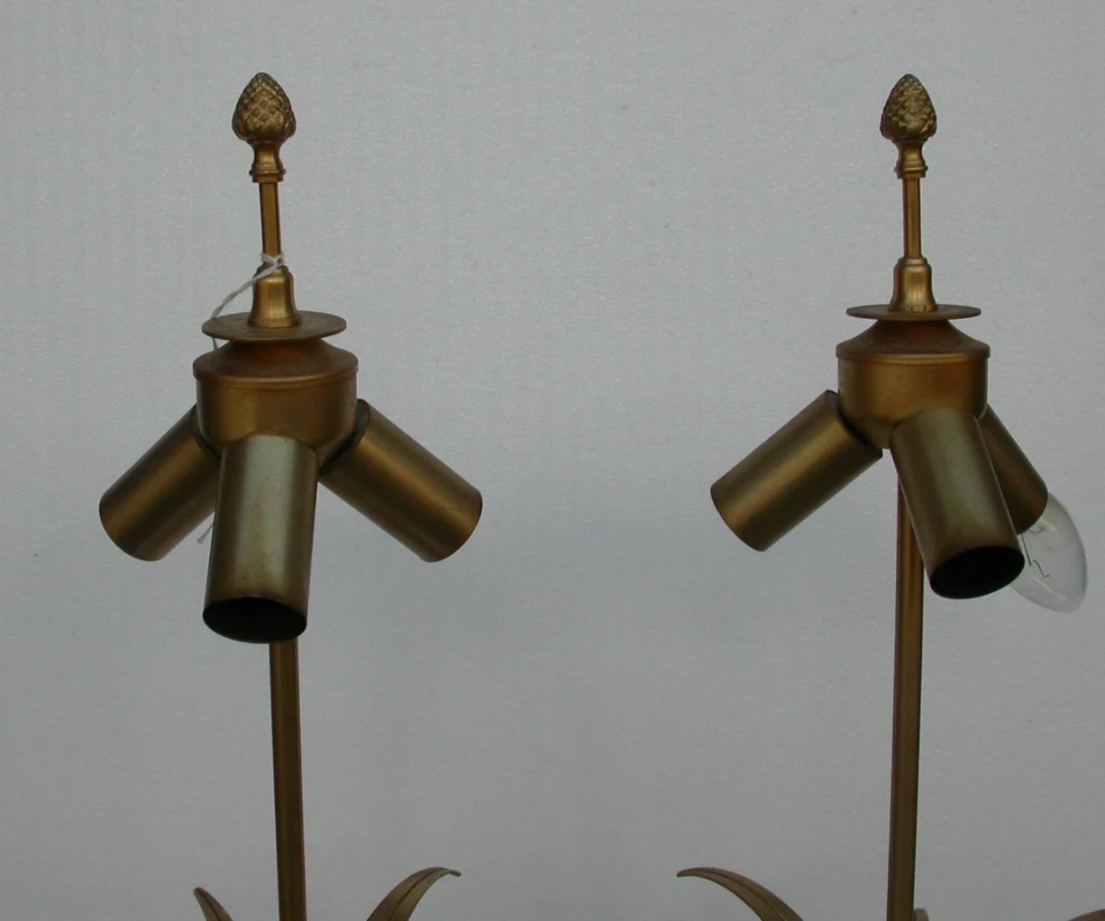 1970′ Pair of Lamps Maison Charles Style
