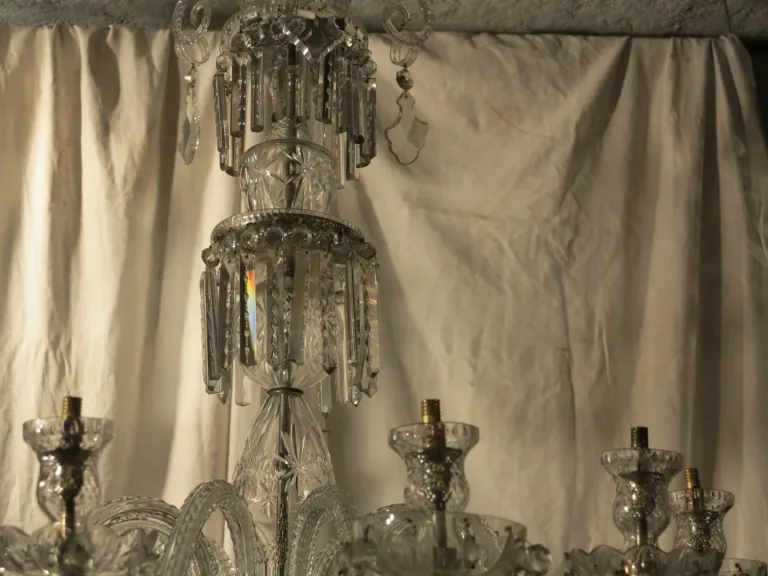 Bohême Crystal Chandelier with 10 Arms of Light