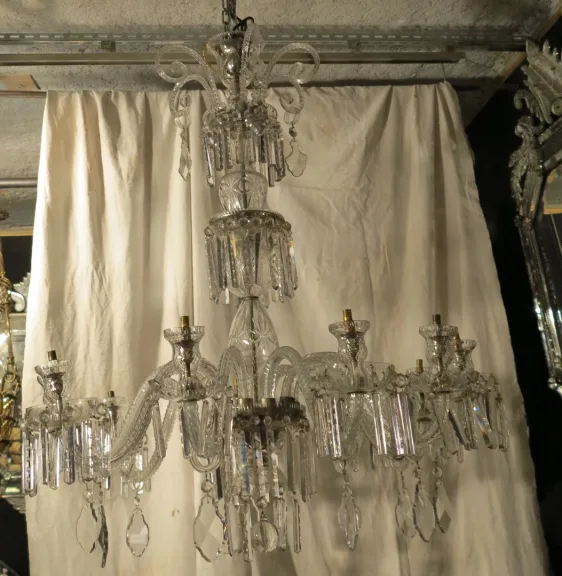 Bohême Crystal Chandelier with 10 Arms of Light