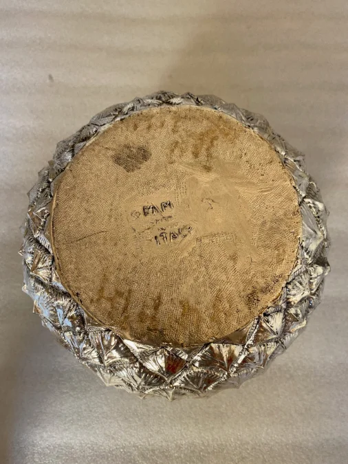 1970′ Champagne Bucket Mauro Manetti Signed H 39 Ø 24 cm