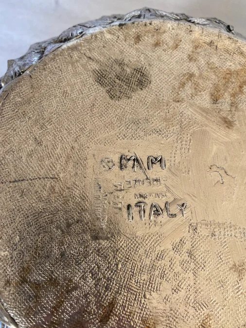 1970′ Champagne Bucket Mauro Manetti Signed H 39 Ø 24 cm