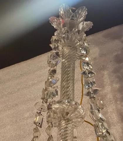 1950′ Chandelier 5 Arms Baccarat